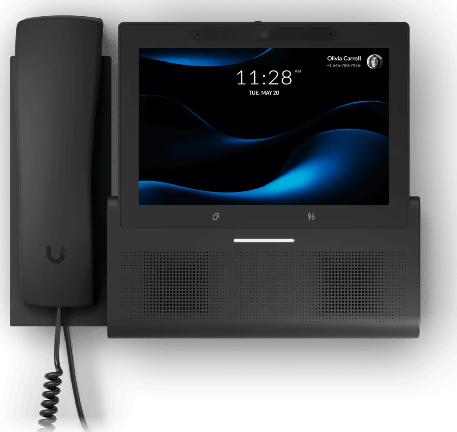 IP telefón UniFi Talk s dotykovou obrazovkou